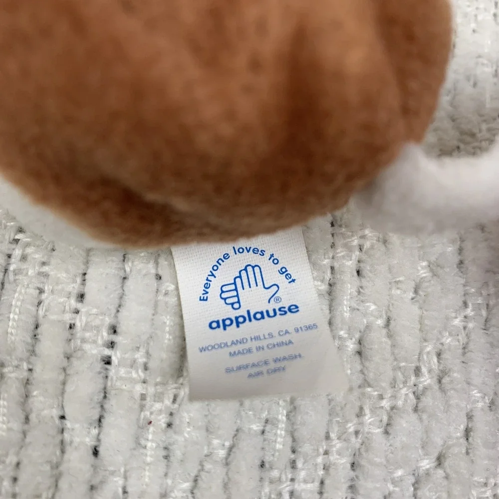 Vintage Applause‎ Hush Puppies Bassett Hound Dog Plush Stuffed Animal 6